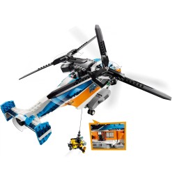 Lego Creator Helicopter Dual Rotor 31096