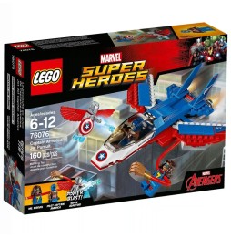 LEGO Super Heroes Avionul lui Captain America