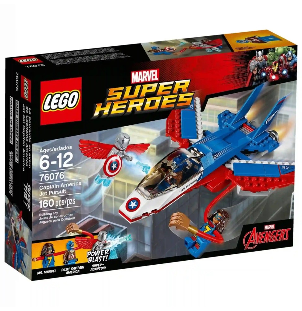 LEGO Super Heroes Odrzutowiec Kapitana Ameryki