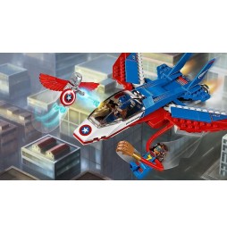 LEGO Super Heroes Avionul lui Captain America