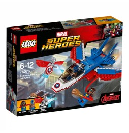 LEGO Super Heroes Avionul lui Captain America