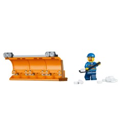 LEGO City Pług śnieżny 60083 - Zestaw z minifigurką