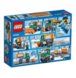 LEGO City Snow Plow 60083 - Set with Minifigure