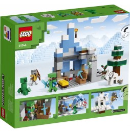 LEGO Minecraft Ośnieżone szczyty 21243 zestaw