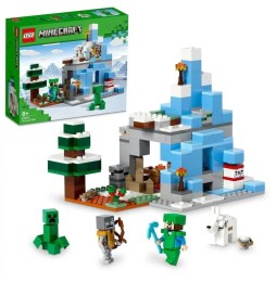 LEGO Minecraft Snowy Peaks 21243 Set