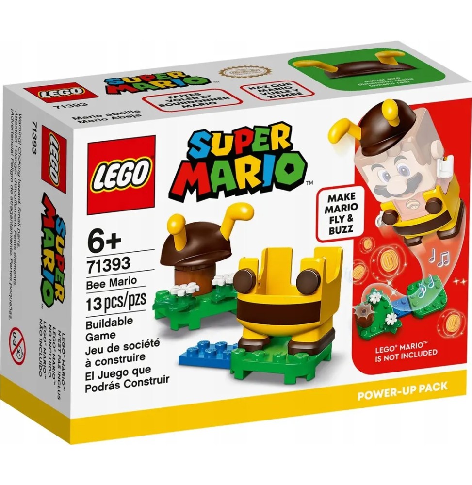 LEGO Super Mario 71393 Mario albină îmbunătățire