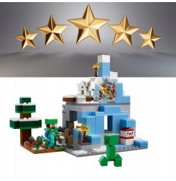 LEGO Minecraft Ośnieżone szczyty 21243 zestaw