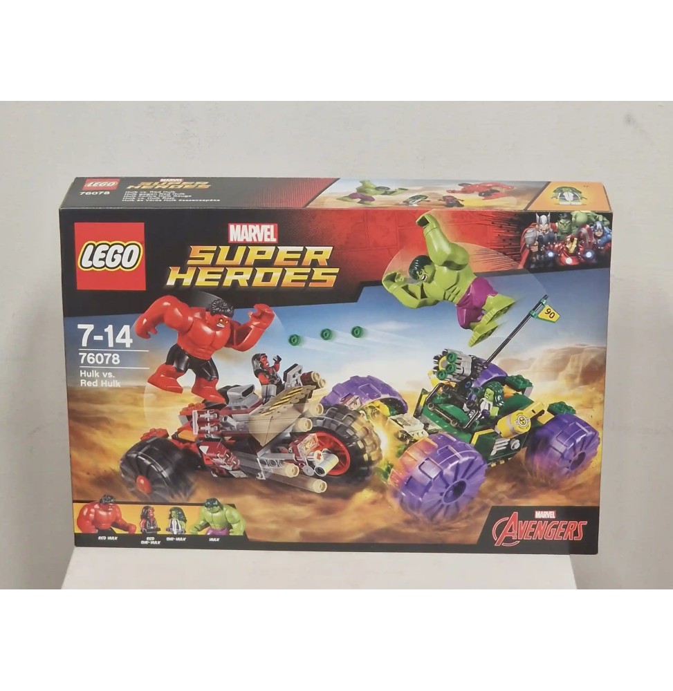 LEGO Super Heroes Ulk kontra Czerwony Hulk 76078