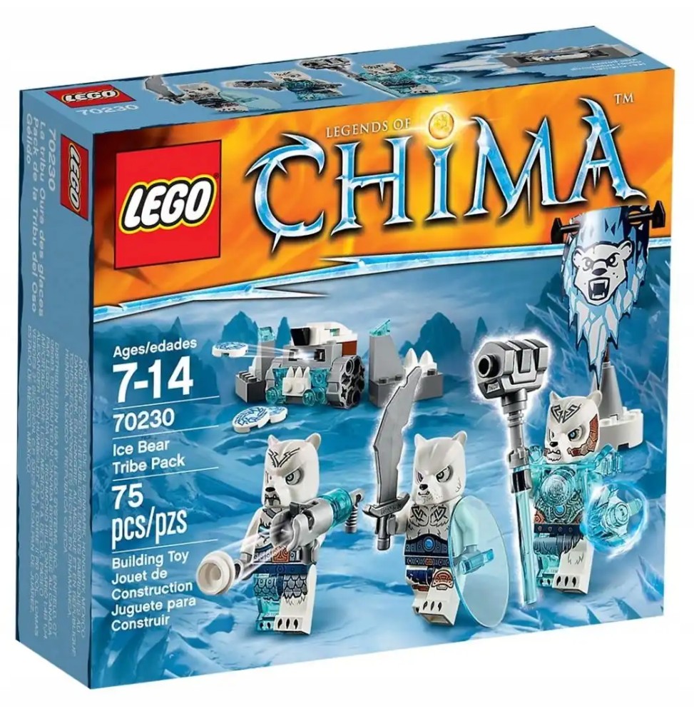 Lego Chima plemię lodowych niedźwiedzi 70230