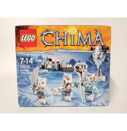 Lego Chima plemię lodowych niedźwiedzi 70230