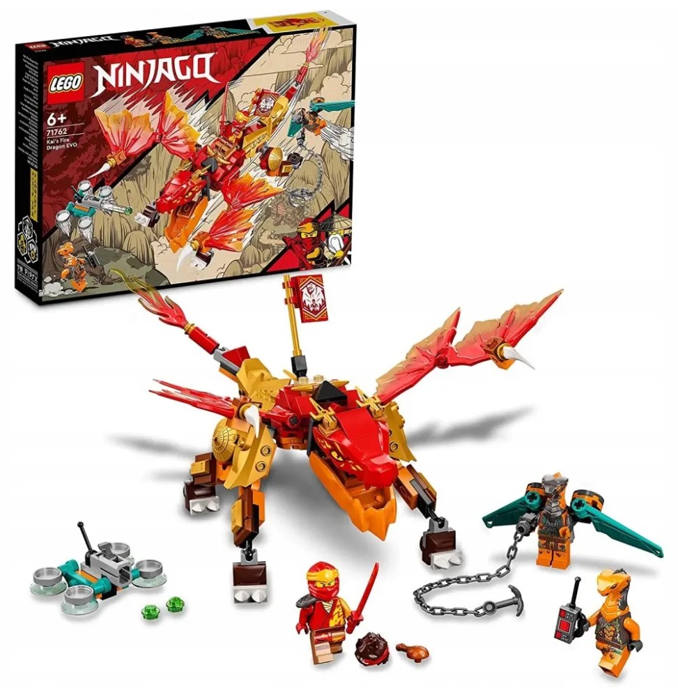 LEGO Ninjago dragonul de foc al lui Kai EVO 71762