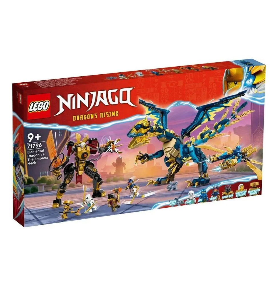 LEGO 71796 Ninjago Dragon vs Mech Împărăteasă