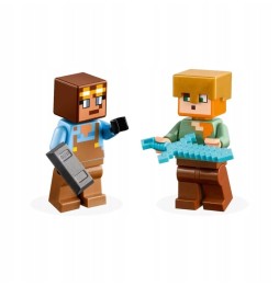 LEGO Minecraft 21252 Atelier - Blocuri și Figurine