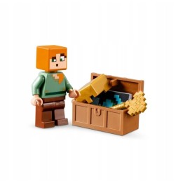 LEGO Minecraft 21252 Atelier - Blocuri și Figurine