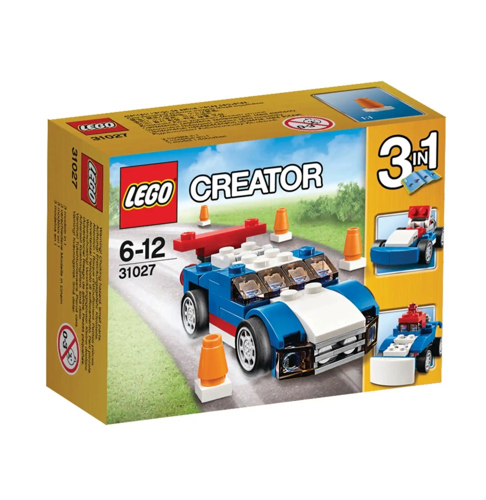 LEGO 31027 Creator 3in1 Blue Race Car