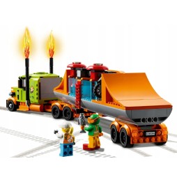 LEGO 60294 City Stuntz camioneta de cascadorie