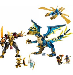 LEGO 71796 Ninjago Dragon vs Mech Împărăteasă