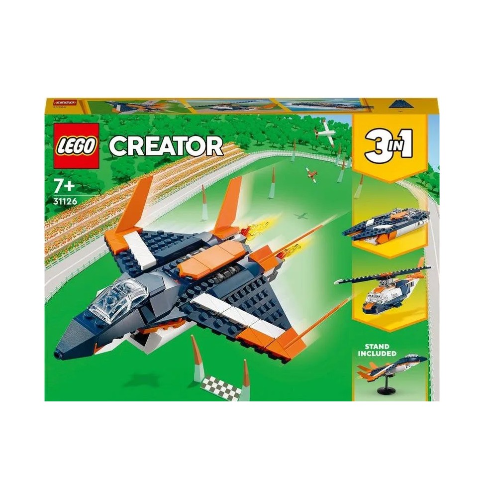 LEGO Creator Avion Supersonic 31126