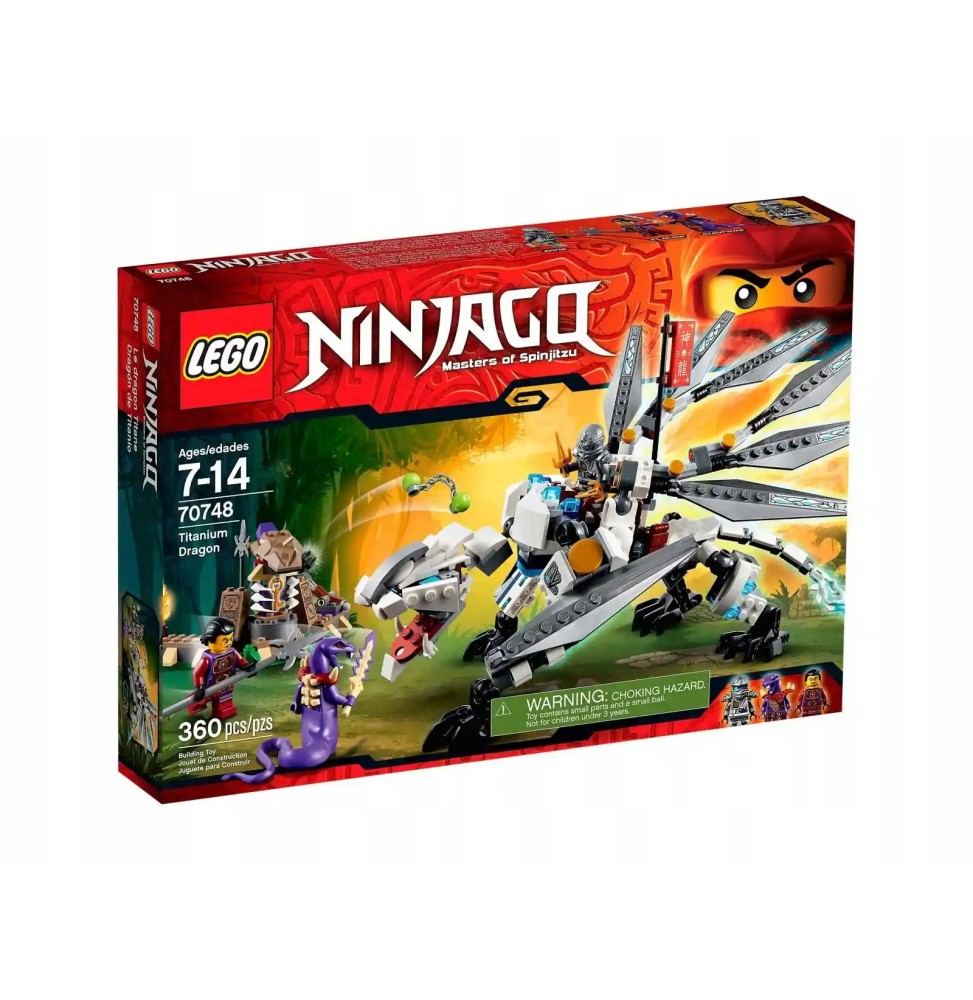 LEGO Ninjago 70748 Tytanowy smok - Nowy zestaw