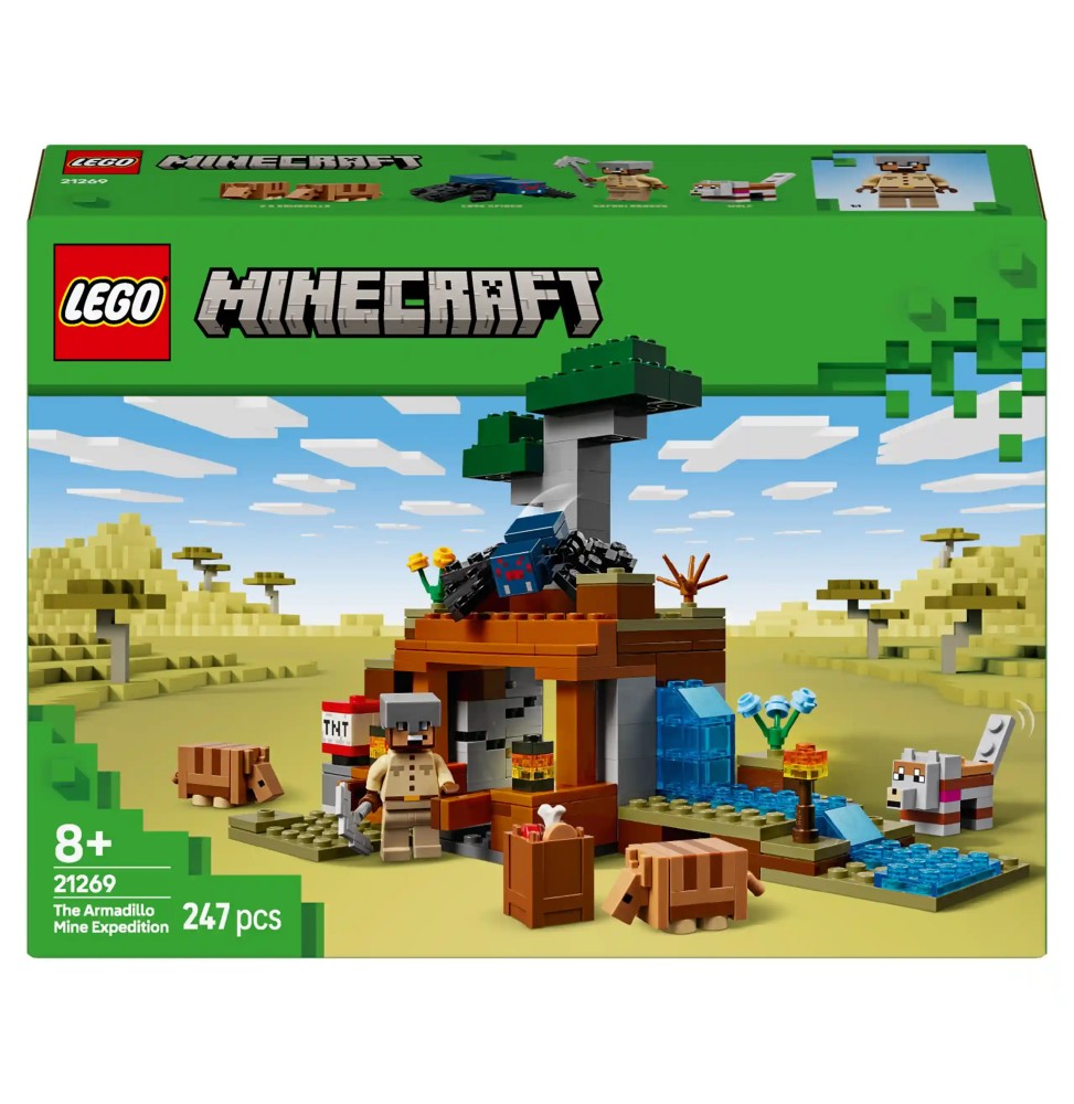 LEGO Minecraft 21269 Expediție la mina