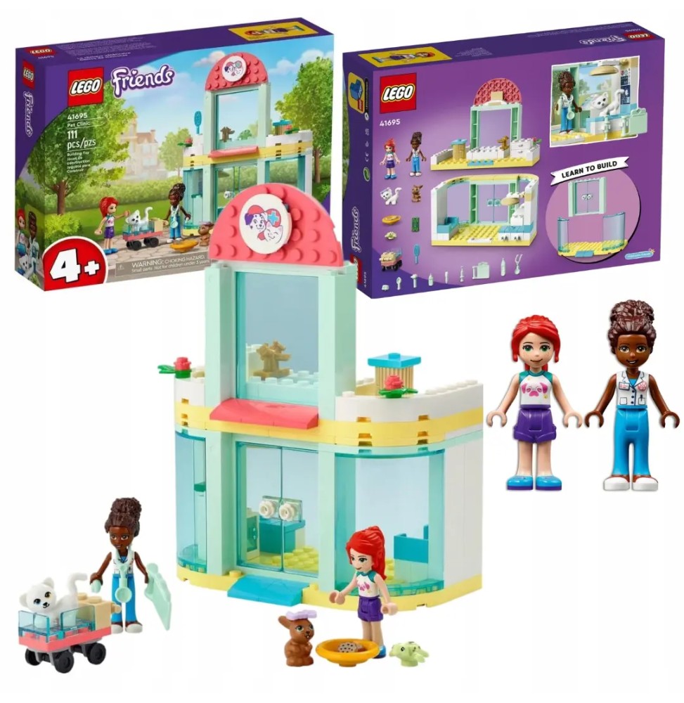 LEGO Friends 41695 Clinica pentru animale