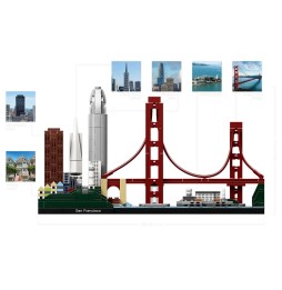 LEGO Architecture 21043 San Francisco