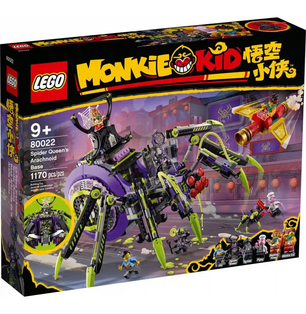 LEGO 80022 Monkie Kid Baza Arachnoidă