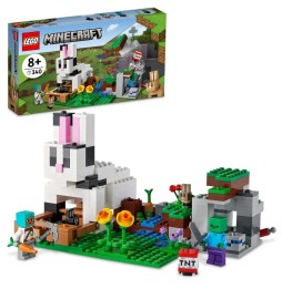 LEGO Minecraft Ferma de iepuri 21181