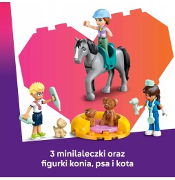 LEGO Friends cal și clinică 42651