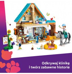 LEGO Friends cal și clinică 42651