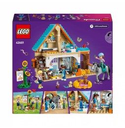 LEGO Friends cal și clinică 42651