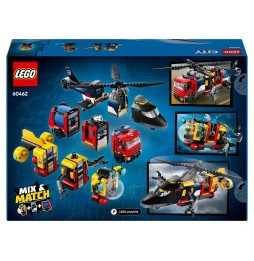 LEGO City 60462 Helikopter Wóz Strażacki