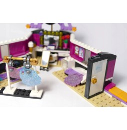 LEGO Friends Dressing Room pentru staruri Pop 41104