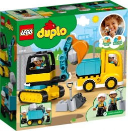 LEGO Duplo 10931 Camion și excavator