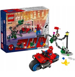 LEGO Marvel Spider-Man Urmărire cu Motocicleta 76275