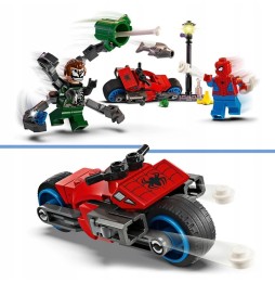 LEGO Marvel Spider-Man Urmărire cu Motocicleta 76275