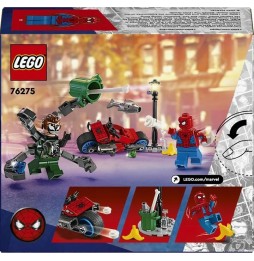 LEGO Marvel Spider-Man Urmărire cu Motocicleta 76275