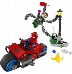 LEGO Marvel Spider-Man Urmărire cu Motocicleta 76275