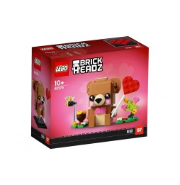 LEGO Walentynkowy Miś 40379 BrickHeadz