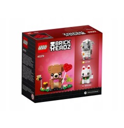 LEGO Walentynkowy Miś 40379 BrickHeadz