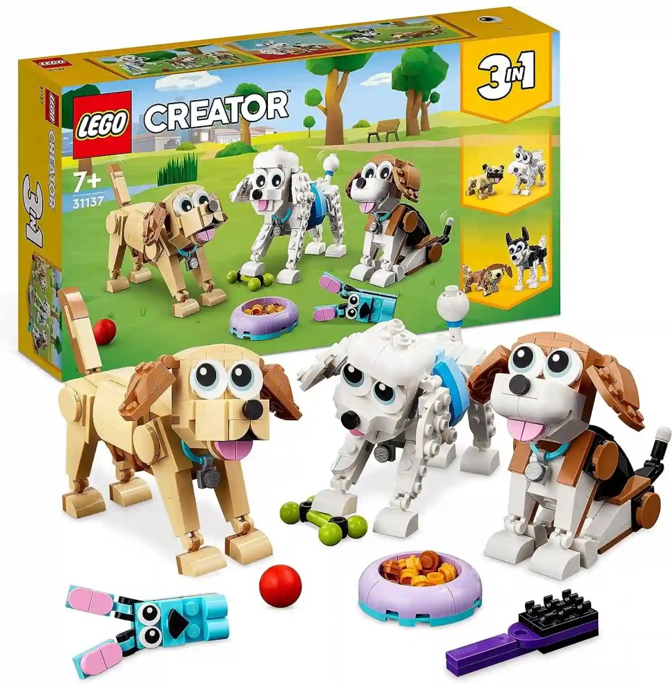 LEGO Creator Cute Puppies 31137