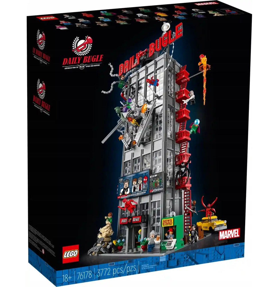 LEGO Marvel Spider-Man Daily Bugle 76178 3772 piese