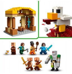 LEGO Minecraft Atacul Ghastului 21273