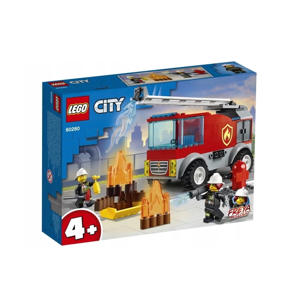 LEGO City Mașină de pompieri cu scară 60280