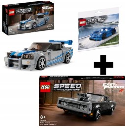 LEGO Speed Nissan Skyline GT-R and Dodge Charger