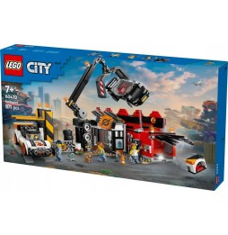 LEGO City Teren de dezmembrări 60472 pentru copii