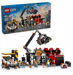 LEGO City Teren de dezmembrări 60472 pentru copii