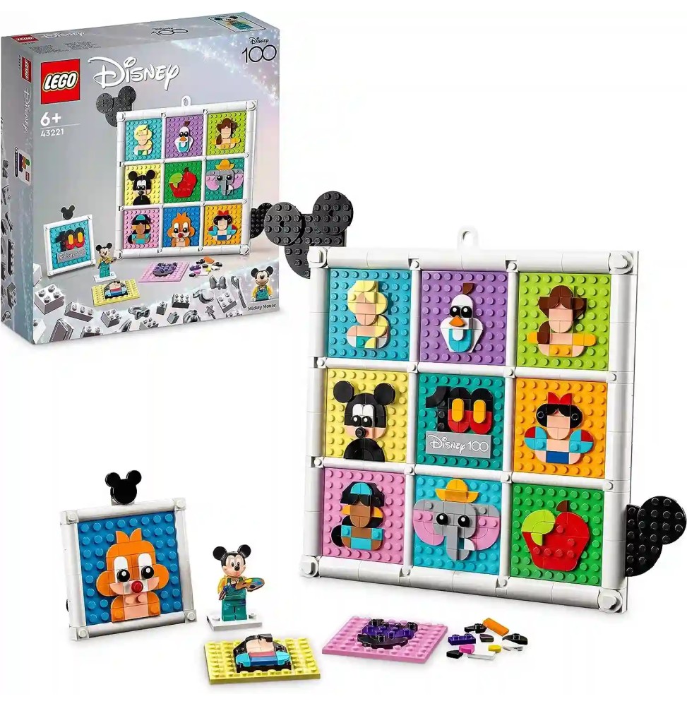 LEGO Disney 43221 100 ani animație Disney