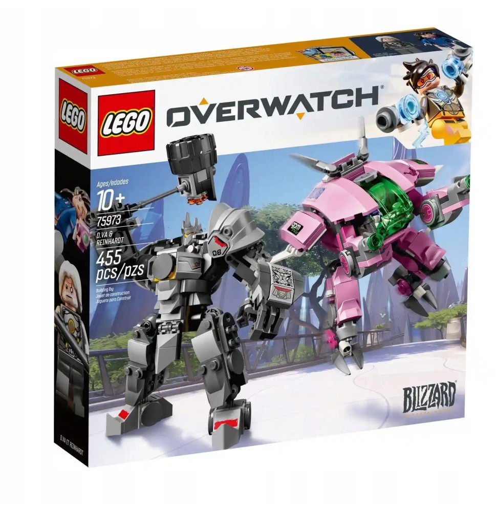 LEGO Overwatch D.Va & Reinhardt Set 75973