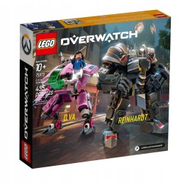 LEGO Overwatch D.Va & Reinhardt Set 75973